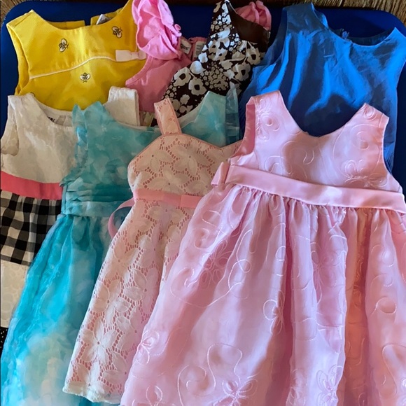 Other - Bundle of 8 dresses! 18-24months and 2T💕